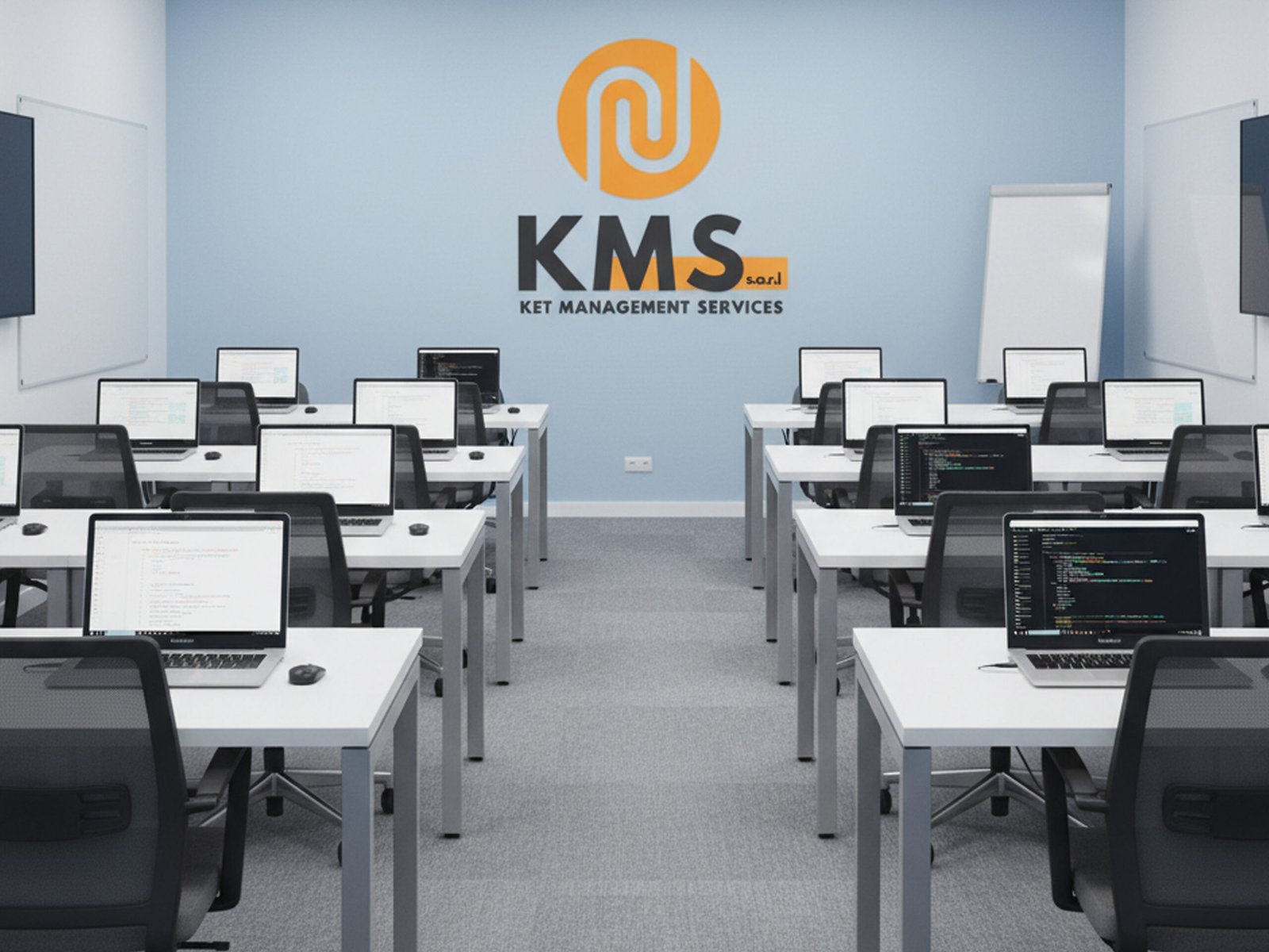 La salle pour la formation en Informatique